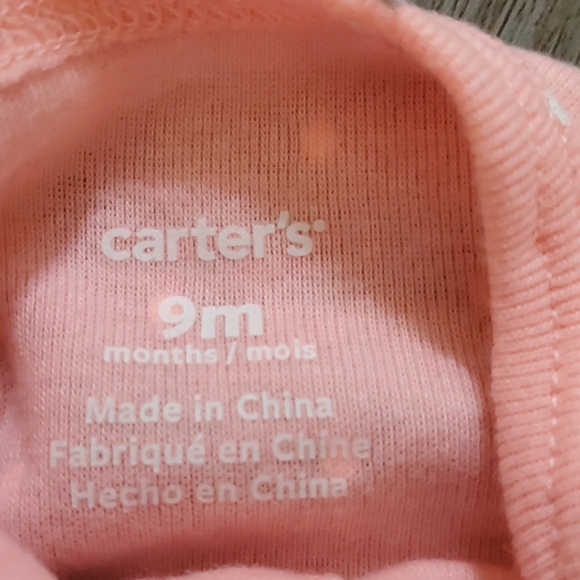 💚 Carter's | Baby Girl Romper | Polka-dot - Picture 3 of 5